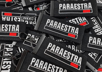 38mm 블랙 양면 키링 제작