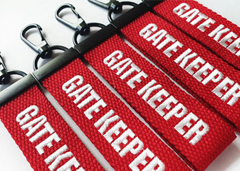 자수키링(블랙 나사고리)