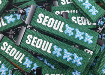 자수키링 제작사례